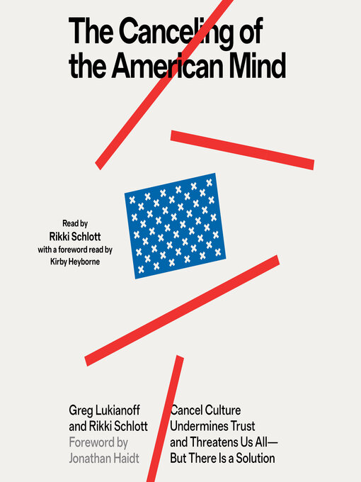 Title details for The Canceling of the American Mind by Greg Lukianoff - Wait list